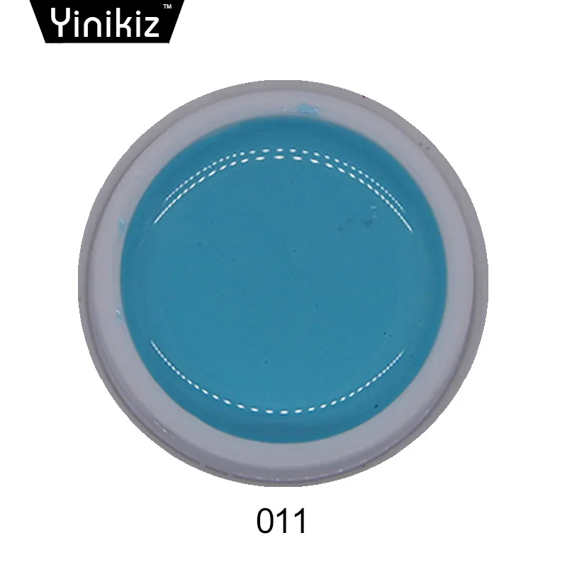 Небесно Голубой Гель лак для ногтей чистый цвет полуперманентный Базовый Топ