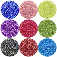 50pcs 8mm ab color round acrylic bead loose spacer beads for jewelry making diy bracelet