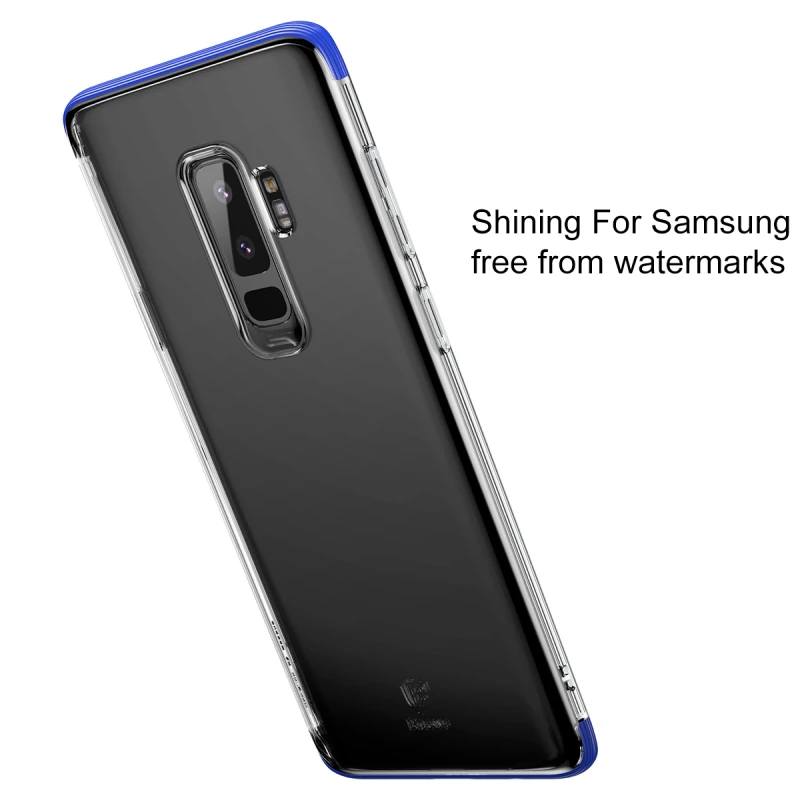 Чехол Baseus для samsung Galaxy S9 Plus, ультра тонкий прозрачный мягкий силиконовый чехол из ТПУ для samsung S9 S9Plus, чехлы