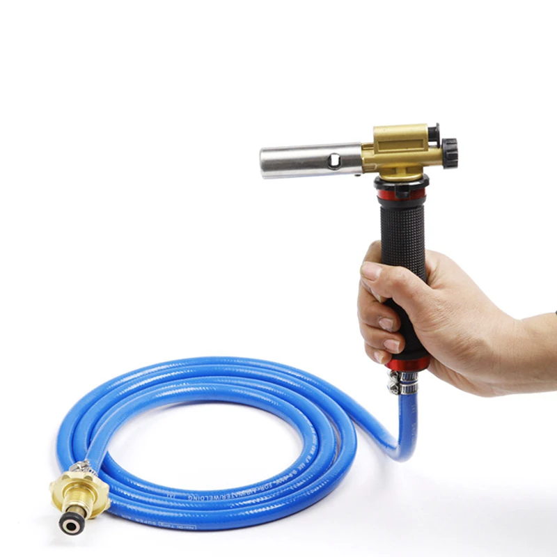 Электронный зажигательный фонарь для сварки сжиженным газом с шлангом