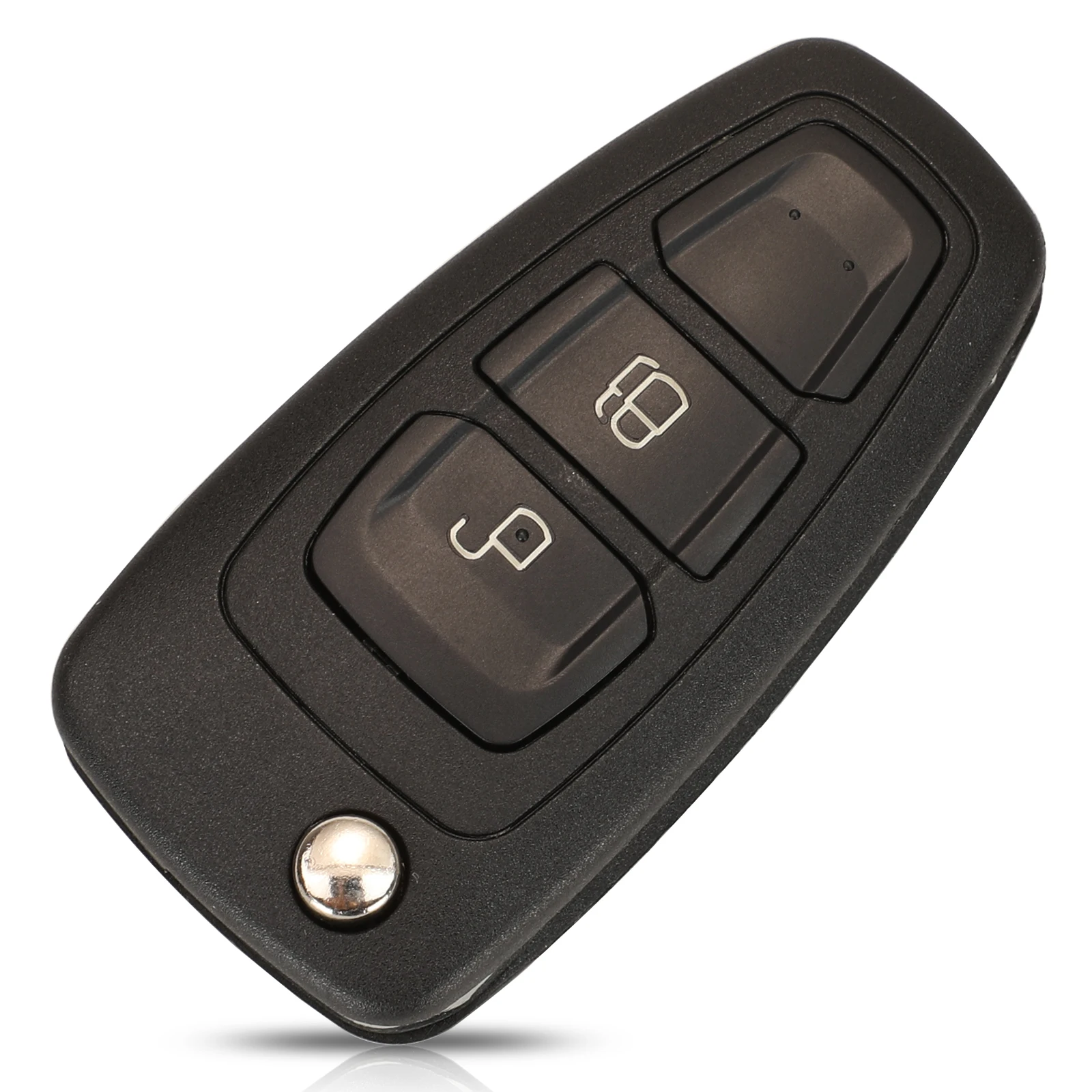 Фото Jingyuqin обновленный дистанционный умный Автомобильный ключ для Ford Focus Galaxy Kuga Mondeo Transit ASK 315/434 МГц 4D60/4D63 2/3 кнопки HU101/F021 №2