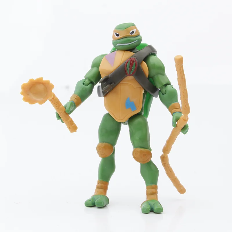 6 шт. игрушечные фигурки Черепашки ниндзя из фильма хамато Йоши|Игровые и