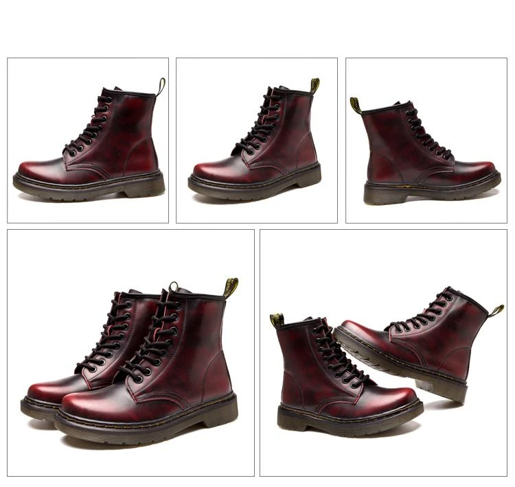 Женские ботинки; doc martins; ; винтажные классические ботинки martin в британском стиле; женские мотоциклетные ботинки на толстом каблуке; Bota Feminina Dr's Shoes