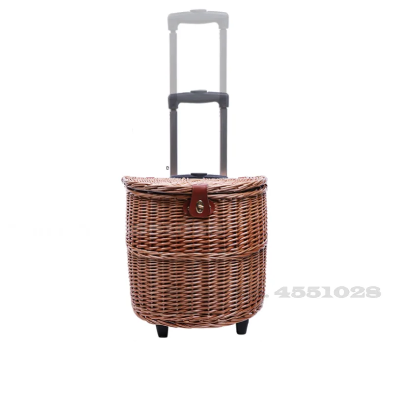 

Многофункциональная Корзина для пикника, на колесиках, с крышкой