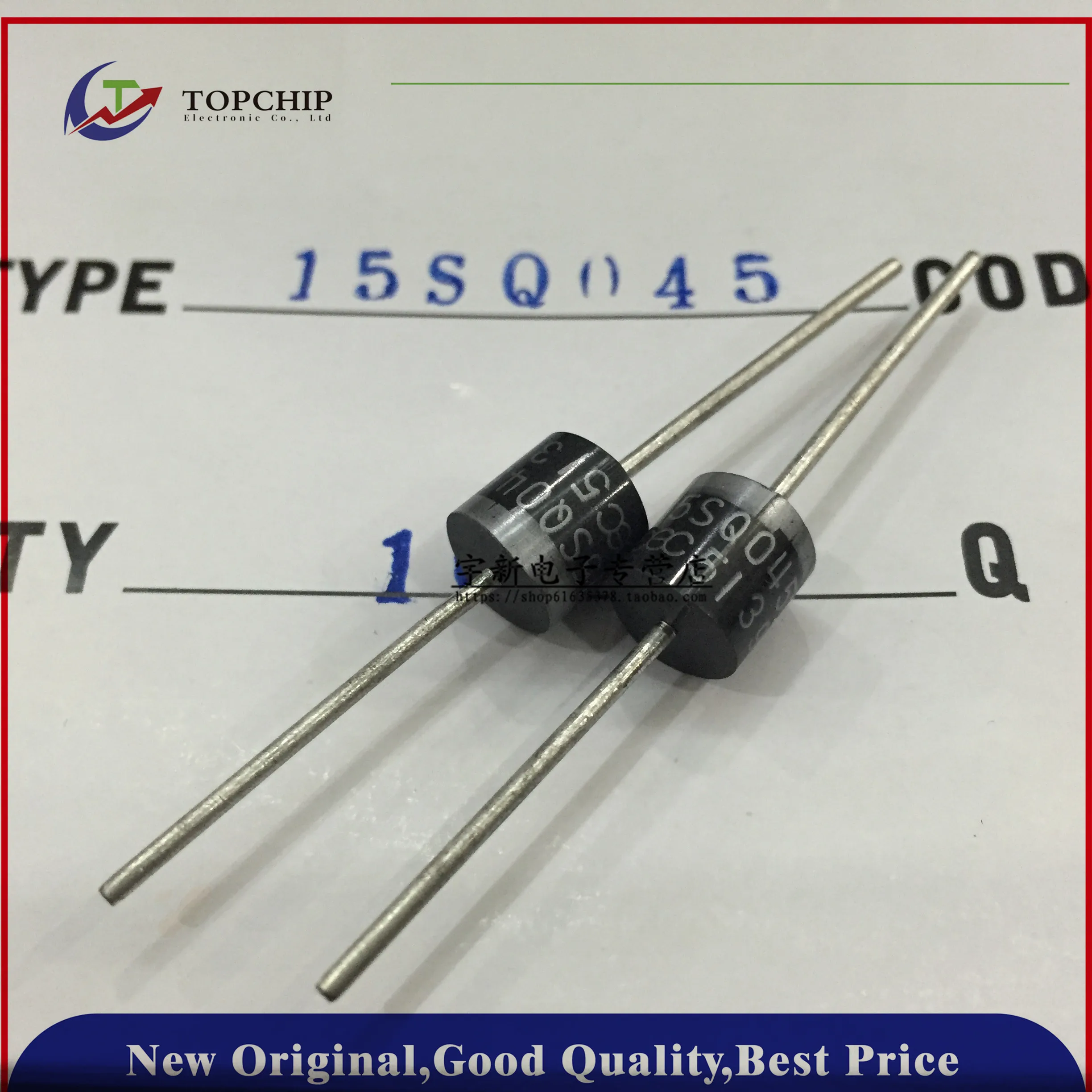 1000 шт. байпас/блокирующий диод 15amp 45V Высокая мощность импульсного тока 15SQ045