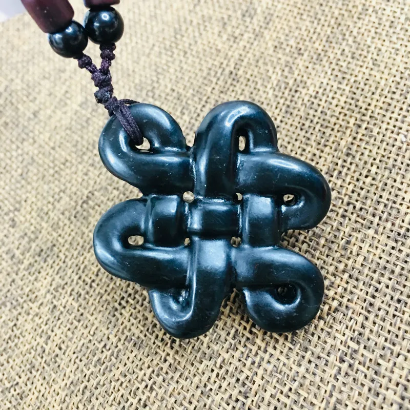 Ожерелье с подвеской в виде китайского узла для мужчин и женщин | Украшения