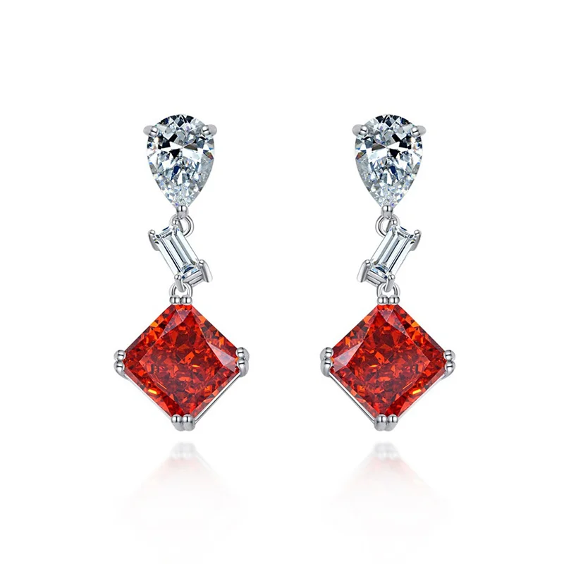 

Designer Fashion 925 Sterling Silver Jewelry 3A Cubic Zirconia Party Earring