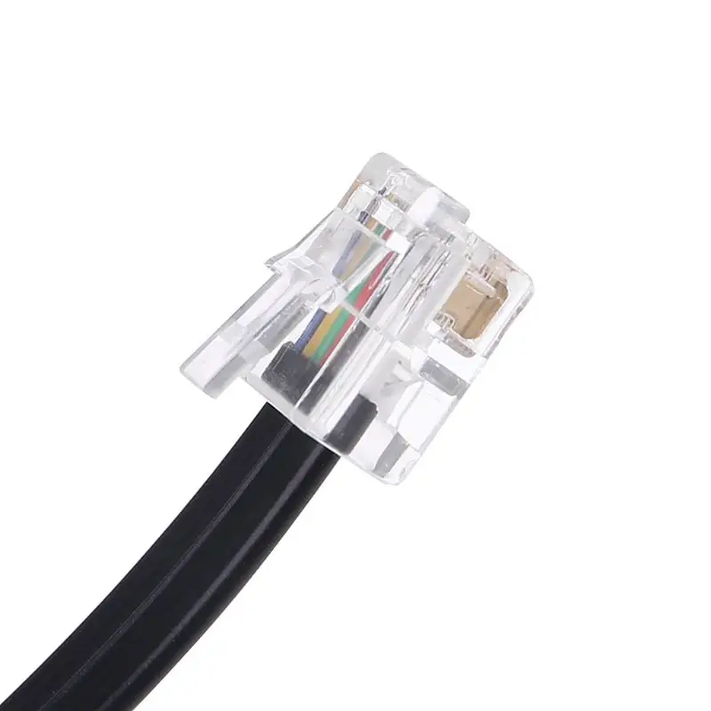 

6 Pin Hand Microphone 1 to 2 Splitter Converter for Yaesu FT-7800 FT-8800 FT-8800r FT-8900 FT-8900r FT-7900r FT-2900 Car Radio