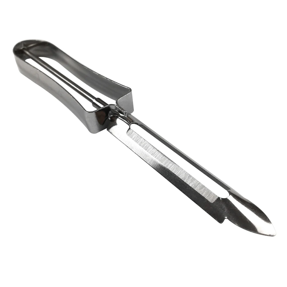 

Портативный Серебряный кухонный инструмент для ресторана, Практичный Прочный ручной прибор из нержавеющей стали для овощей и фруктов