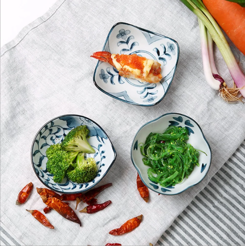 9 шт. японская посуда креативная домашняя керамическая миска горячий горшок соус