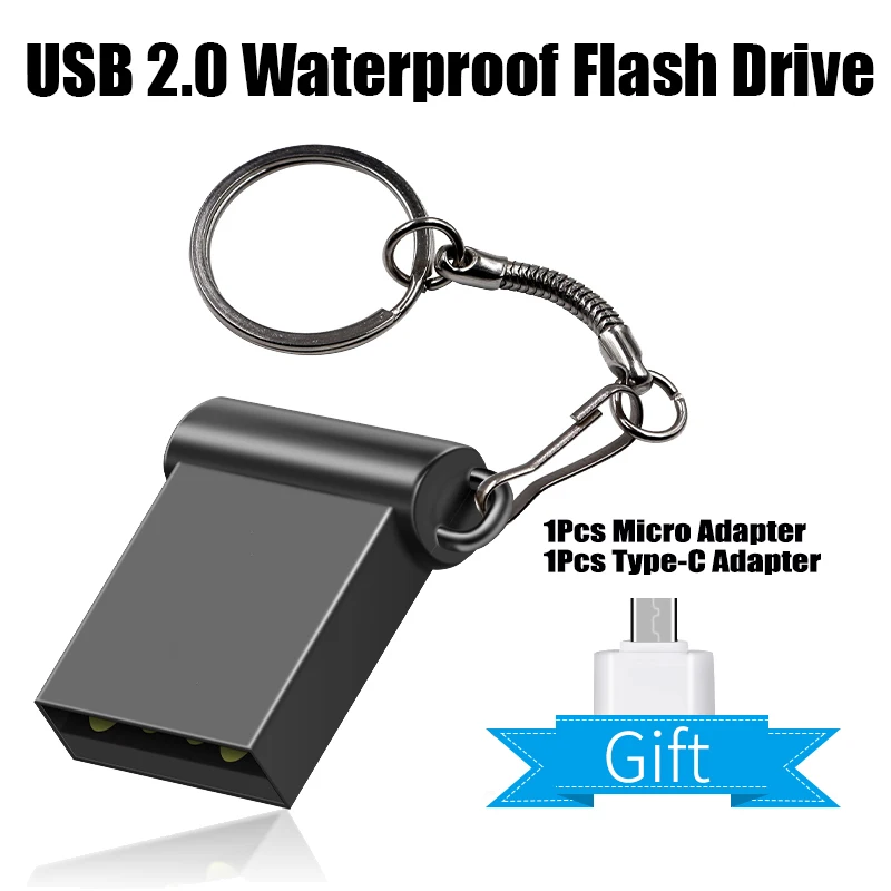 USB 2 0 Супер мини флэш накопитель 32 ГБ 16 8 4 OTG Тип C портативный 256 Гб карта памяти