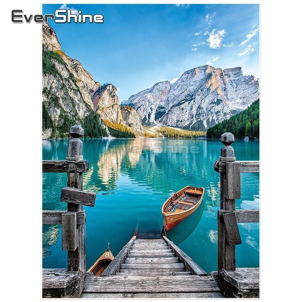 Evershine картины алмазная вышивка ручной работы картина стразы живопись крестом
