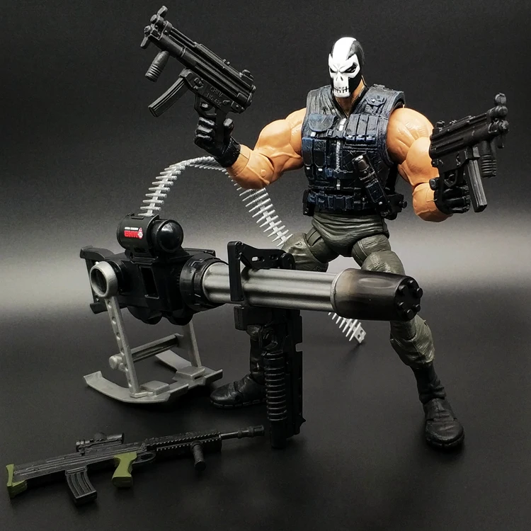 

Bandai Captains America Figures Movable Punisher Soldiers Desktop Decoration Collection Dolls Action Figures Movable Joints Toys