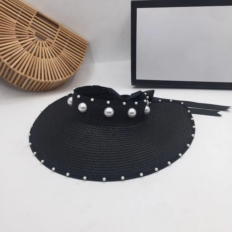 Соломенная шляпа веб знаменитостей с бантом женская летняя новая от солнца