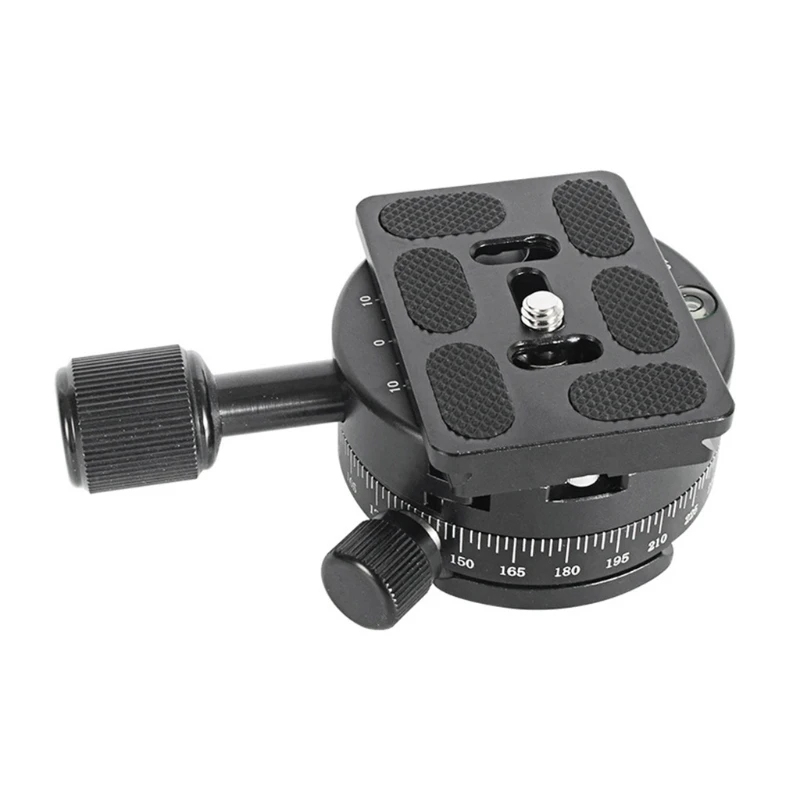 

Panoramic Shooting QR Clamp Tripod Monopod Quick Release Plate Mount Plate Clamp Set Arca-swiss with 1/4 & 3/8 Screws