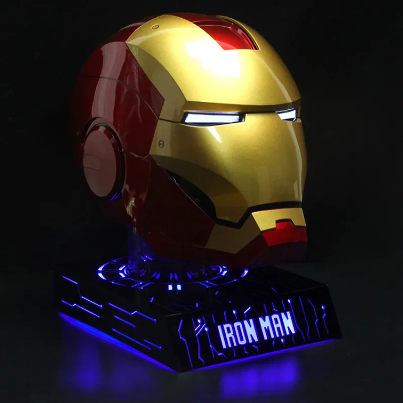 1/1 Ironman MK7 MK46 MK42 шлем с подсветкой платформа для косплея Sence DIY