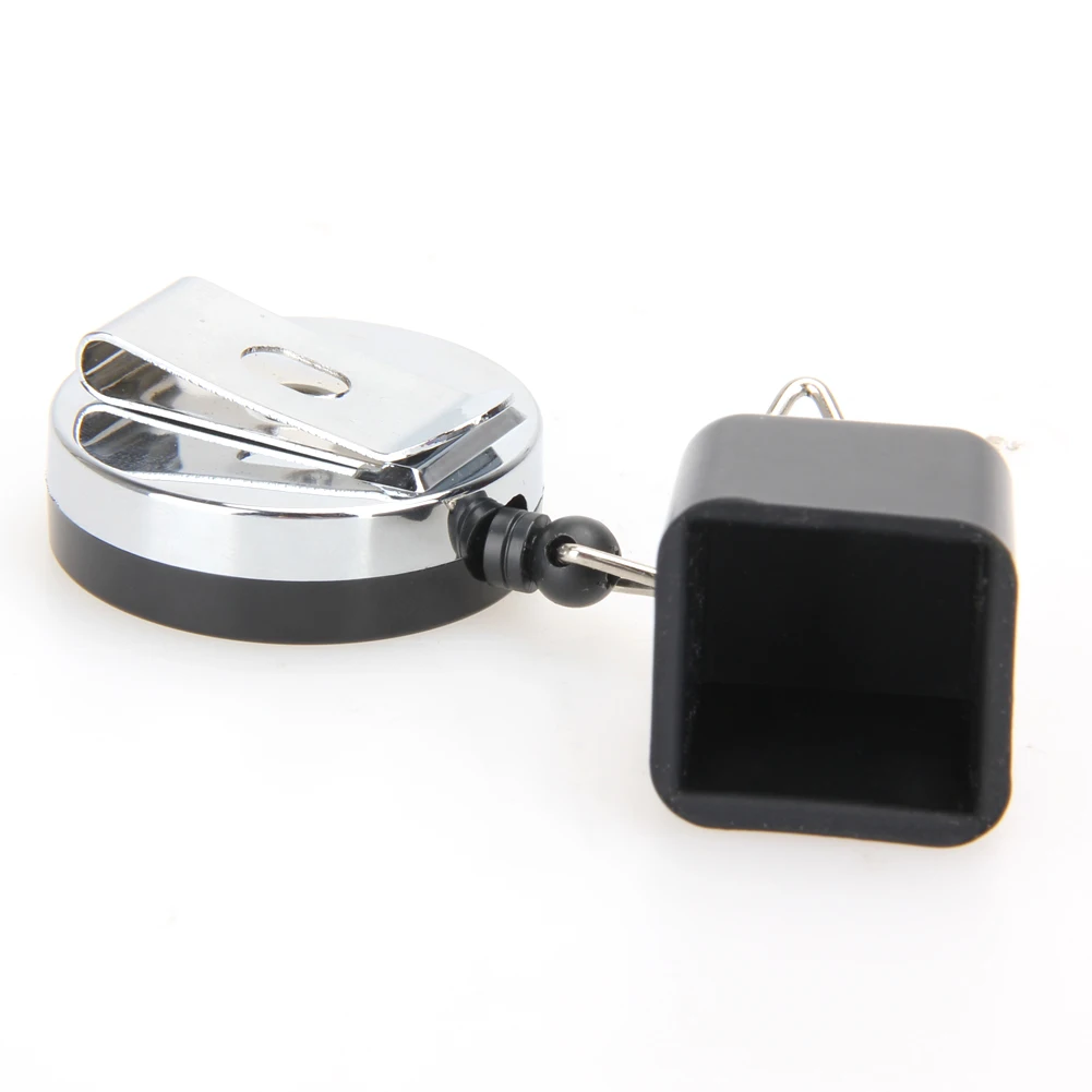 Бильярд снукер держатель мела для кия убирающийся ремень с рисунком зажим черный