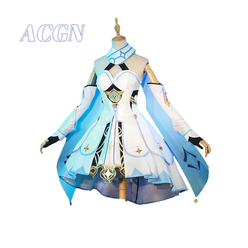 

Genshin Impact Lumine Game Cosplay Halloween Party Costume Suitable For Women Girl Full Set Dropshipping Freelance Exporting