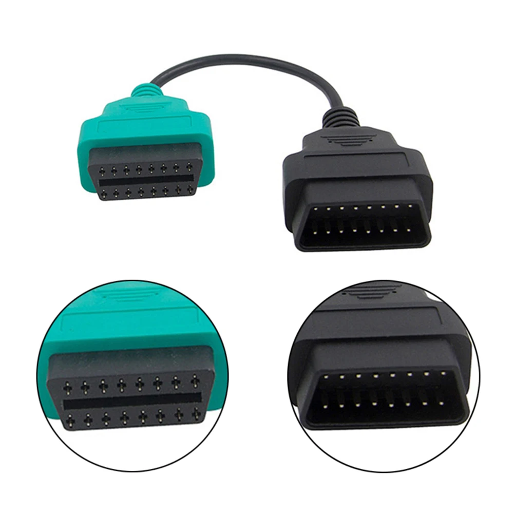 Новинка для автомобиля Fiat ECU Scan адаптер OBD OBD2 коннектор Multi ABS сканер подушек
