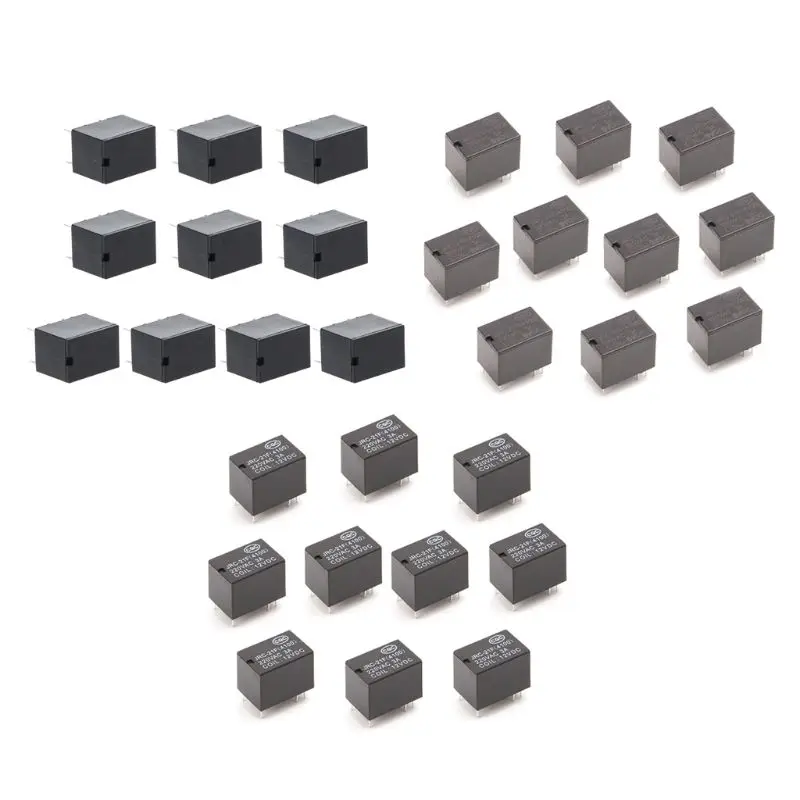 10 шт. JRC 21F 4100 DC мини Мощность реле 6 pin печатного монтажа печатной платы 3V 5V