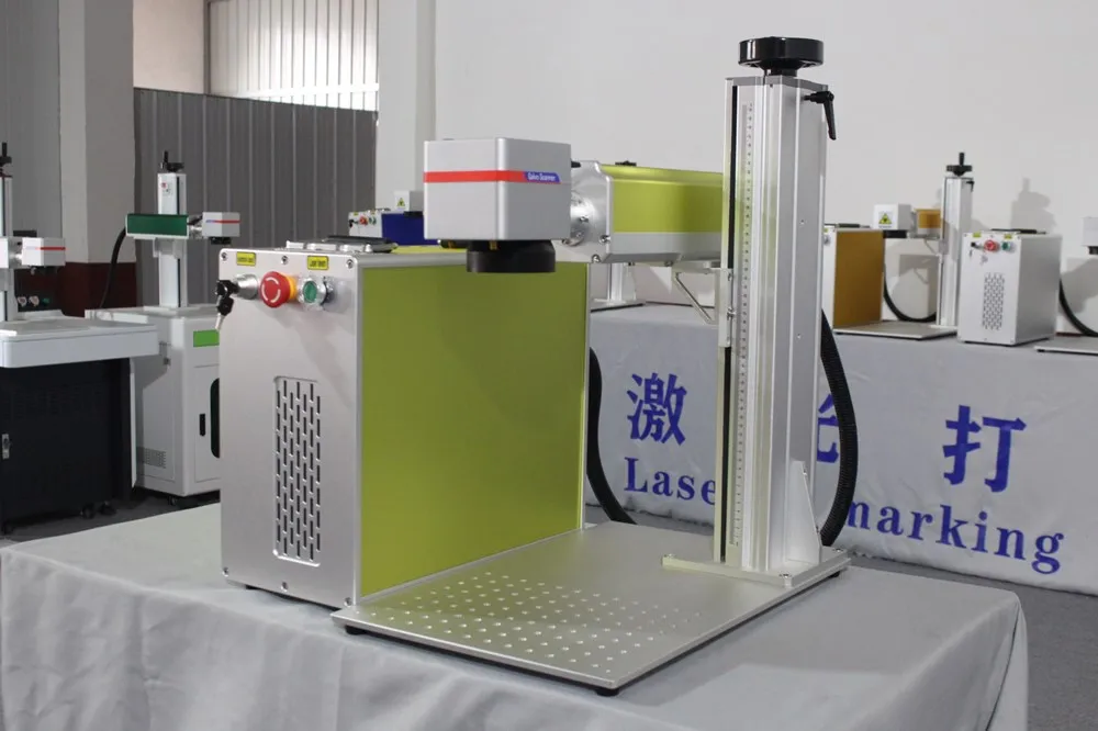 Бесплатная доставка HCZ 50 Вт Raycus сплит волоконная маркировочная машина co2 лазерная