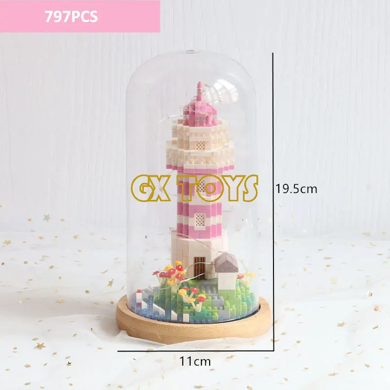 

Mini Building Blocks New Arrival 3D Model Educational Game Micro Bricks Kids Toy Diamond Size