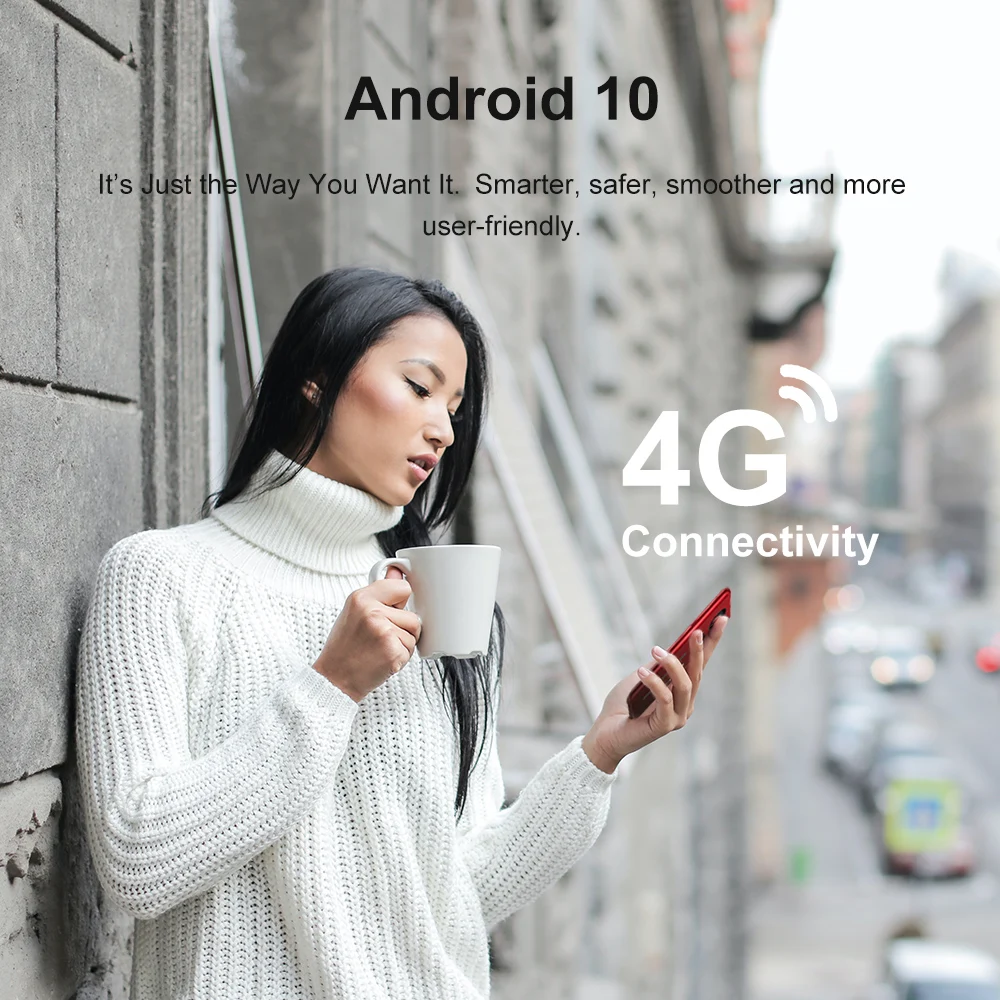 Tanie Blackview A80s 4GB + 64GB Smartfon 13MP Quad Kamery 4200mAh Z Systemem Android 10 Octa Core Face ID 4G Telefon Komórkowy Linii Papilarnych, Proszę Kliknąć Na