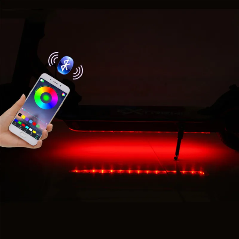 

for Xiaomi M365 Electric Scooter Bluetooth Safety Light LED Light with Night Safety Light Outdoor Riding Accessories