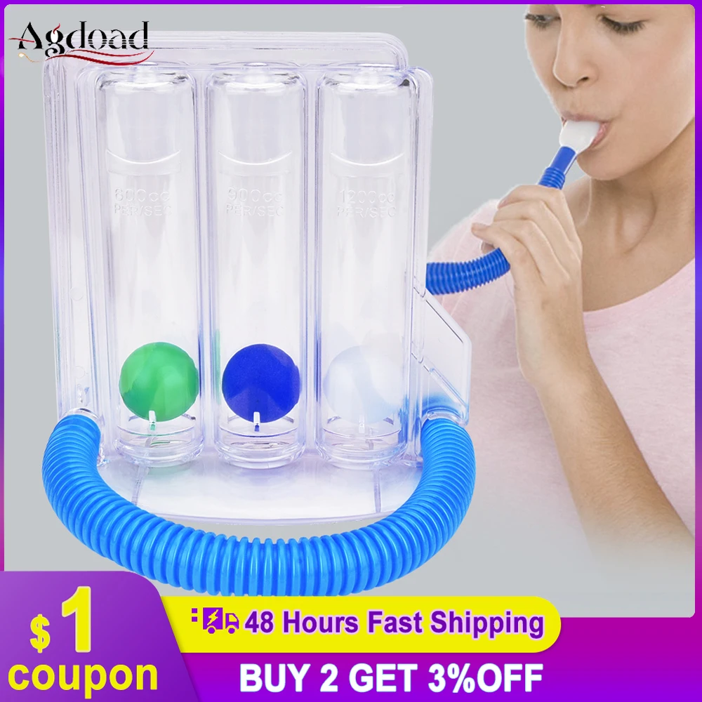 

Agdoad дыхательные тренажеры моющиеся гигиенические респираторные тренажеры трехшаровой аппарат жизненная емкость дыхательный тренажер