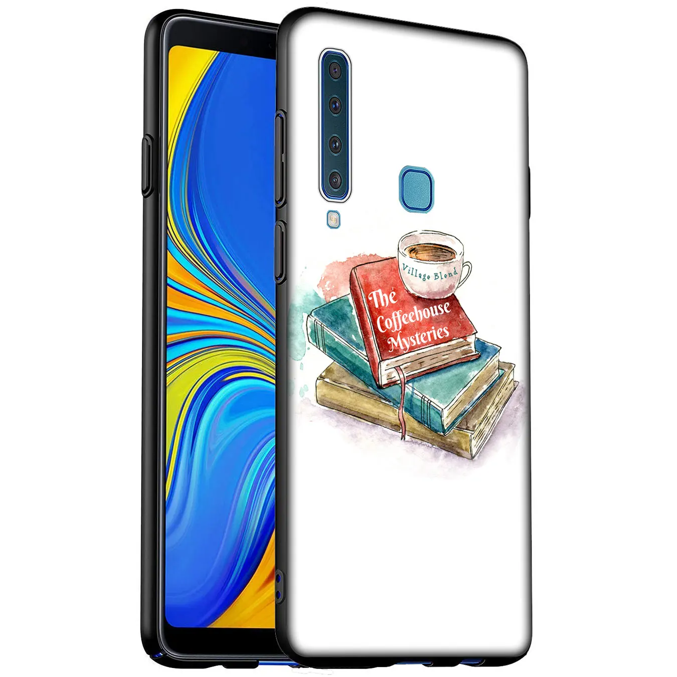 Красивый мягкий силиконовый чехол для телефона Samsung Galaxy A6 A7 A8 A9 2018 A3 A5 2016 2017 Note 9 8 10