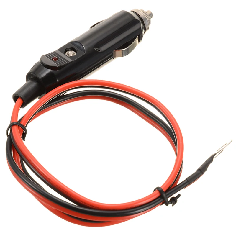 

DC 12-24V 15A Male Plug Cigarette Lighter Adapter Universal Car Charger Cable Car Electronic Accessories