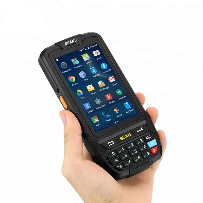 Handheld Barcode Scanner 2D PDF417 Scanner Android 7.0 4000mAh Battery Wireless Mobile Terminal For Inventory System
