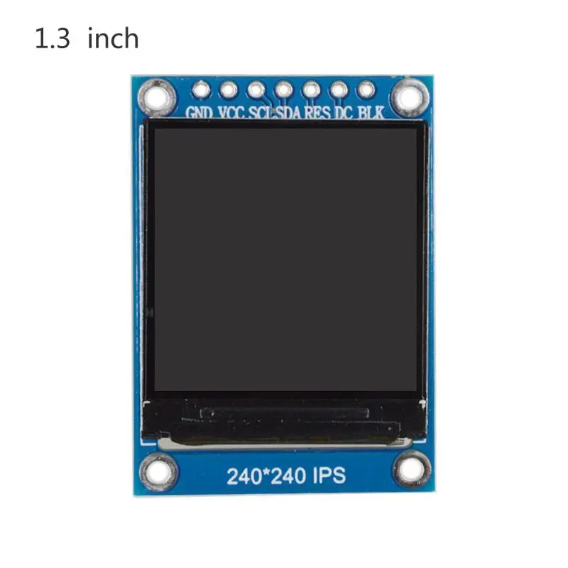 TFT дисплей 0 96 1 3 44 8 дюймов IPS 7P SPI HD 65K полноцветный ЖК модуль ST7735 / ST7789 Привод IC 80*160