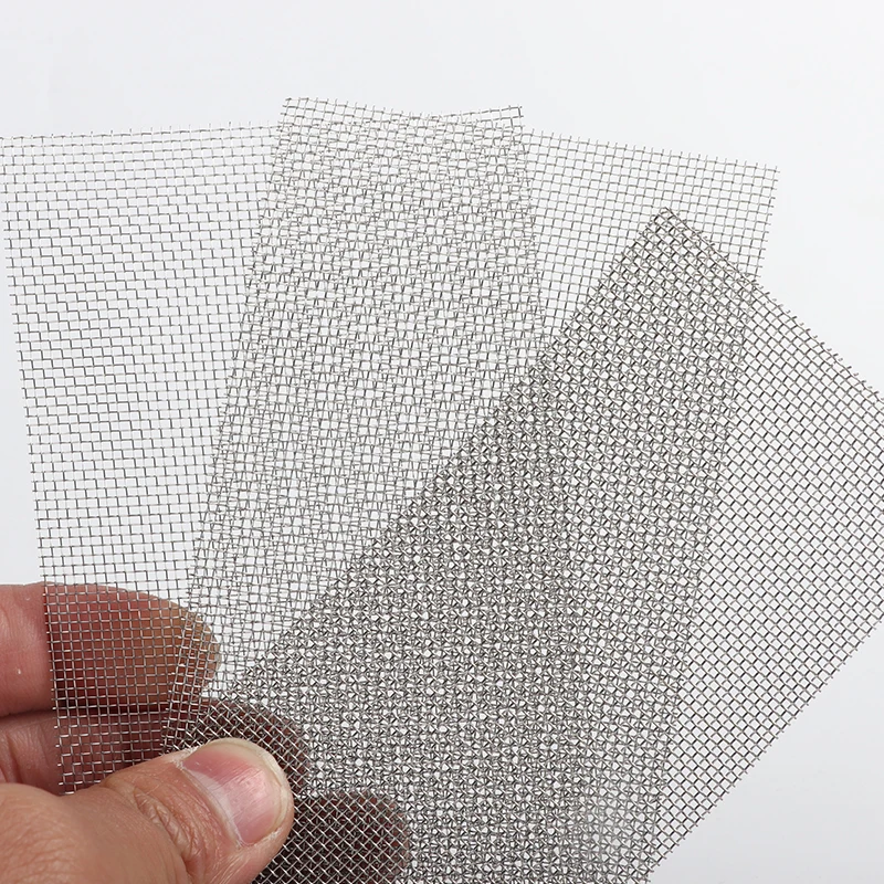 

Non-toxic 30-200Mesh Filtration 304 Stainless Steel Silver Woven Wire Cloth Screen 40 x 90cm For Industrial Tools