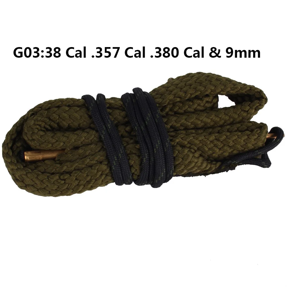 Тактический пистолет чистящий шнур набор чистящая бочка щетка G02:.22 Cal.223 Cal & 5 56 мм