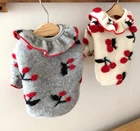 Зимняя толстовка с капюшоном для собак, пальто для кошек, одежда для маленьких собак, одежда для чихуахуа, Йорка, пуделя, померанского шнауцера