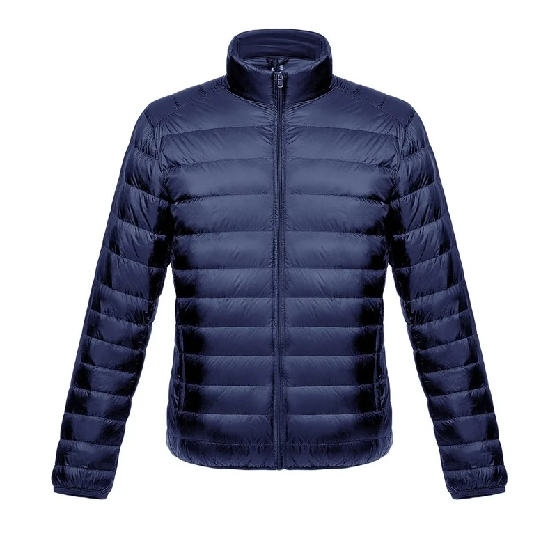 

Новинка 2022, зимняя мужская куртка, утепленная Повседневная парка, приталенное водонепроницаемое теплое пальто, верхняя одежда на белом ути...