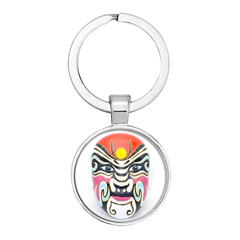 2020 Мода Национальный Ветер брелок Китайский Пекинская опера элемент маска