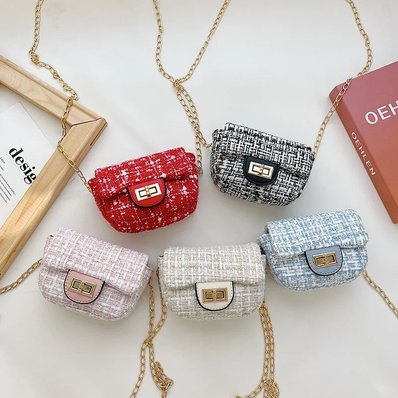 

Little Girls Mini Purses and Handbags Cute Baby Small Coin Wallet Woolen Kids Crossbody Bag Girls Clutch Purse Bolsa Gift