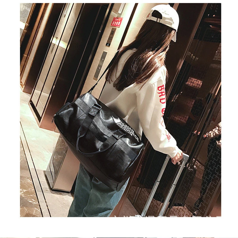 Рюкзак кожаный для путешествий с ручками и плечевым ремнём |