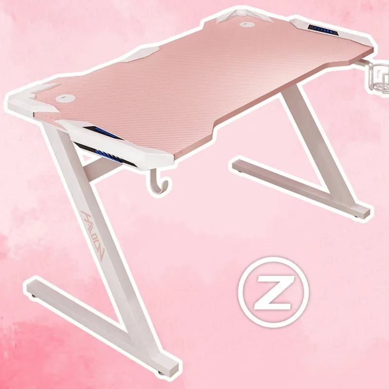 

Fashion Minimalist Modern Gaming Chair Pink Snow Rabbit Chair Girl Computer Chair Home Anchor Live Game Chair Adjustable Height