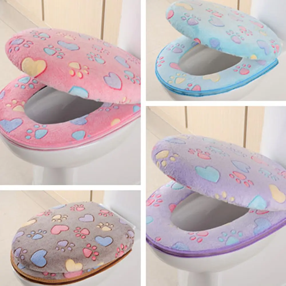 Набор чехлов для унитаза Kawaii подушка с застежкой-молнией водонепроницаемый