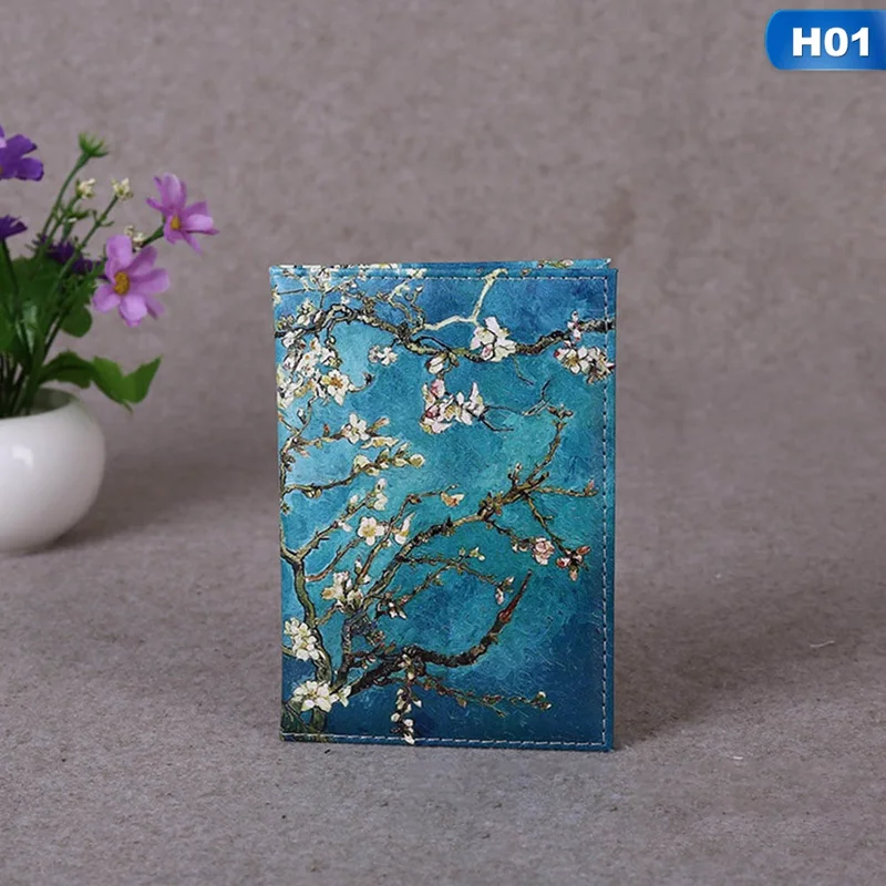 Цветочный чехол для паспорта кошелек сумка путешествий аксессуары женщин и