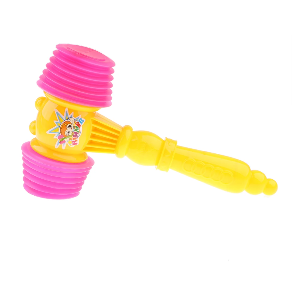

Large Plastic Squeaky Hammer with Whistle, Kids Sound Toy, Birthday Gift, Party Supplies