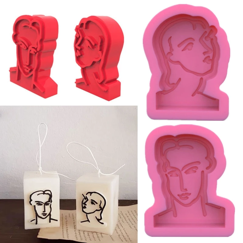 

DIY Human Candle Epoxy Resin Mold Women Men Decorations Casting Silicone Mould 85LB