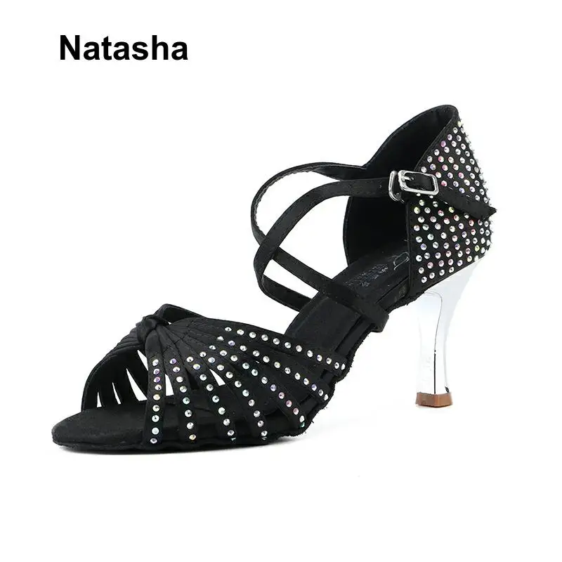 Обувь для латиноамериканских танцев Natasha танцевальная обувь по национальному
