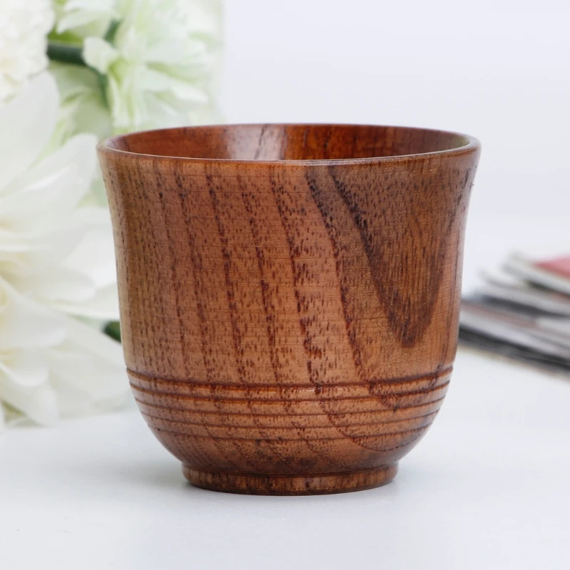Маленький ручной работы натурального дерева Чай чашки коробки деревянного
