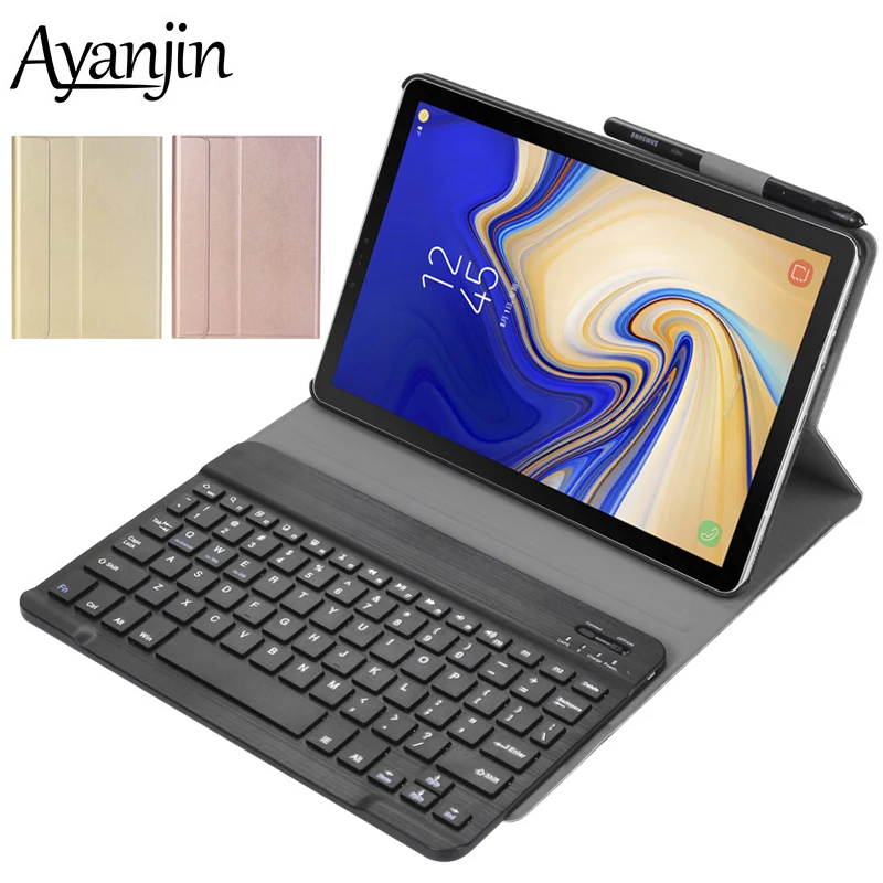 Чехол Keybord для Samsung Galaxy Tab S4 10 5 T830/T835 Funda чехол с испанской русской клавиатурой