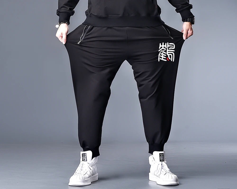 

7XL 6XL XXXXL Men 2020 Safari Style Casual Joggers Men's Hip Hop Harajuku Harem Pants Streetwear Spring Vintage Male Cargo Pants