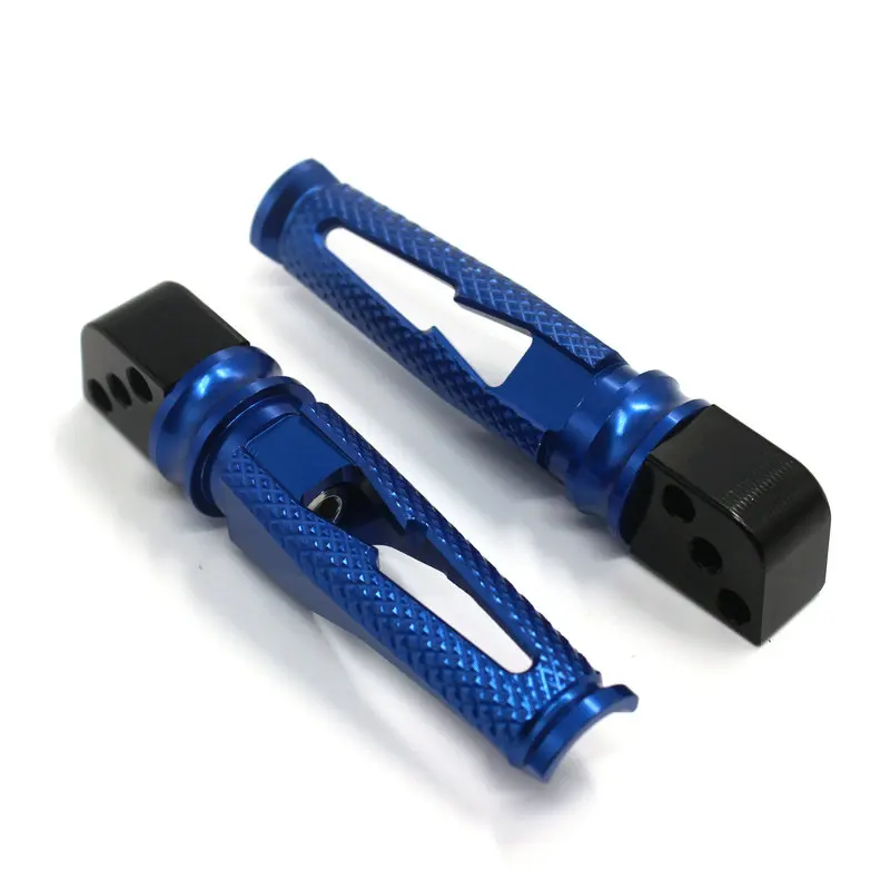 blue Для Yamaha MT 03 MT 25 MT 07 MT 09 MT 10 подножки MT03 MT 09 07 Универсальные Задние подножки для ног аксессуары для мотоциклов - Цвет: blue
